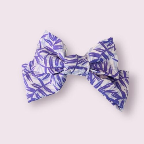 Pince à cheveux a motif de feuille