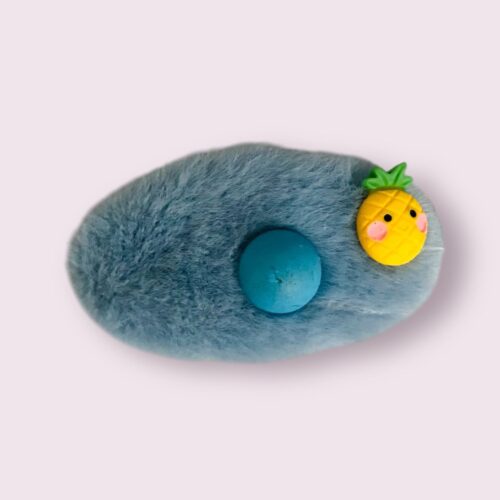 Epingle à cheveux ovale en forme de haricot fruite