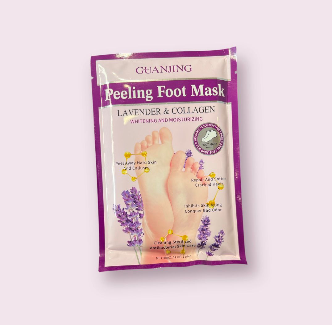 Masque peeling pour les pieds
