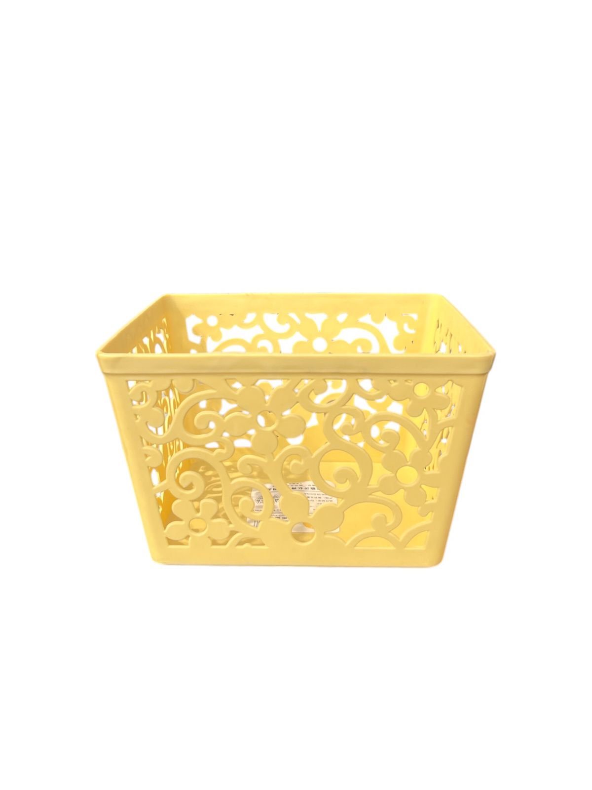 8244 square plastic storage basket