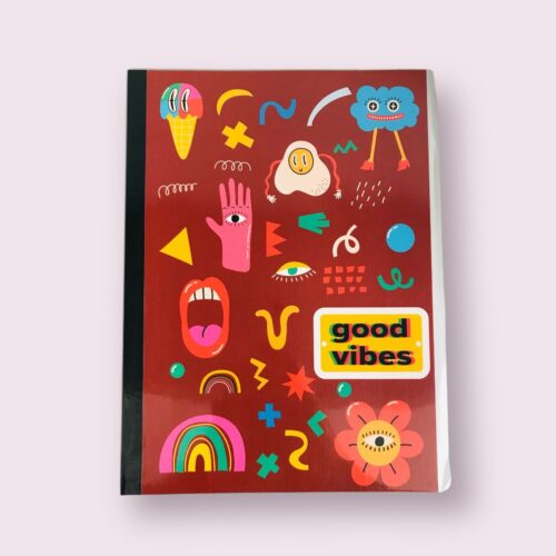 Carnet à reliure plastique B5 40 feuilles
