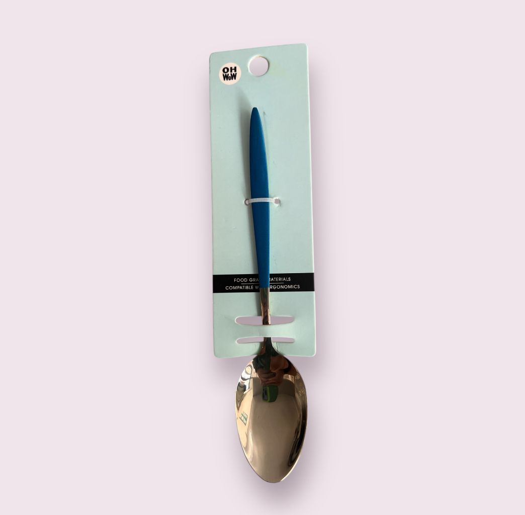 Cuillère pointue bleue espagnole