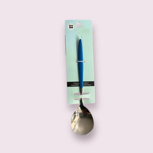 Cuillére ronde bleue espagnole