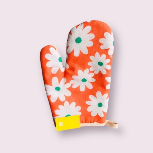 Gants isolants thermiques en coton et lin tournesol