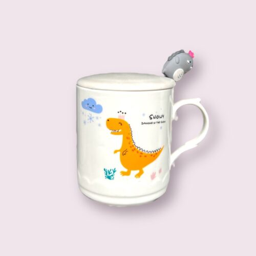 Mug en céramique dinosaure