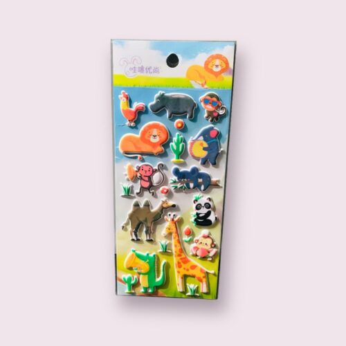 Autocollant en mousse-animal