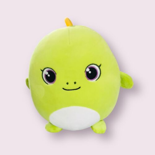 Poupée oreiller rond dinosaure - 20 cm