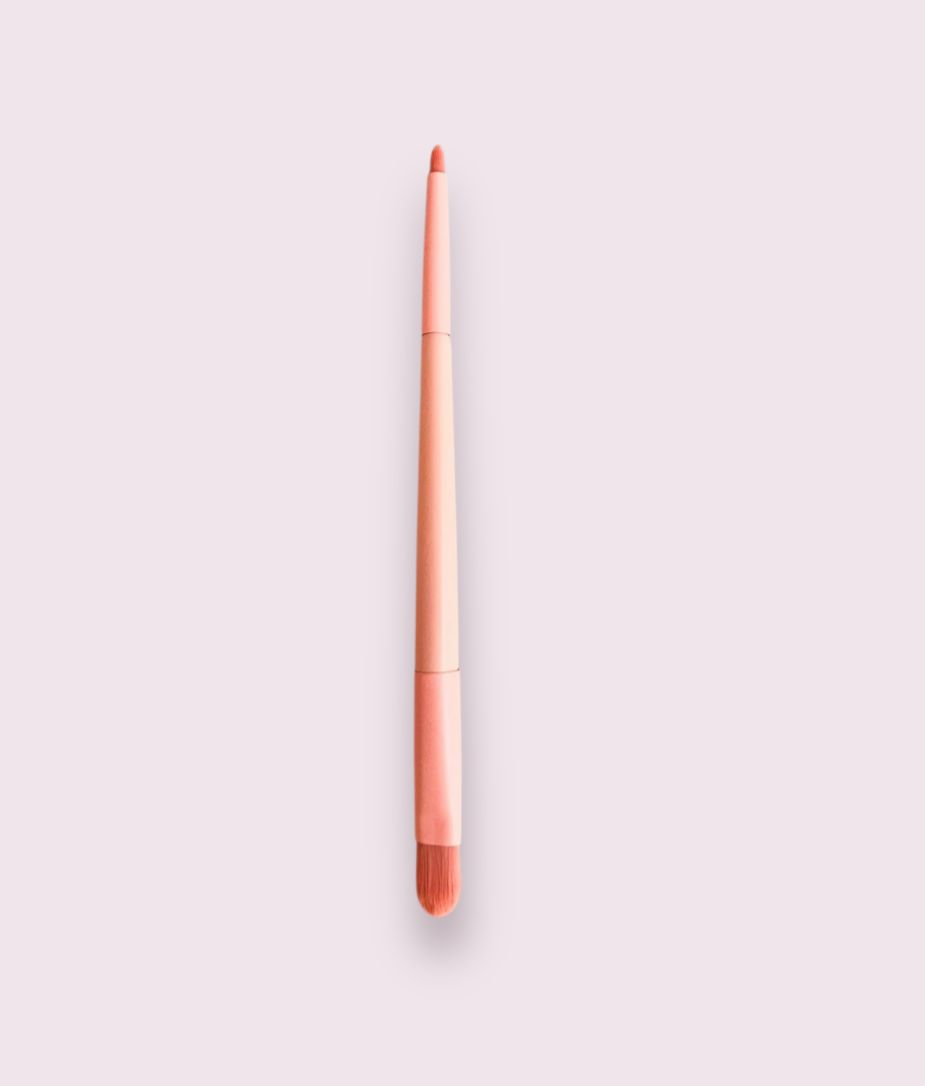 Pinceau anti-cernes double extremite serie beaute rose