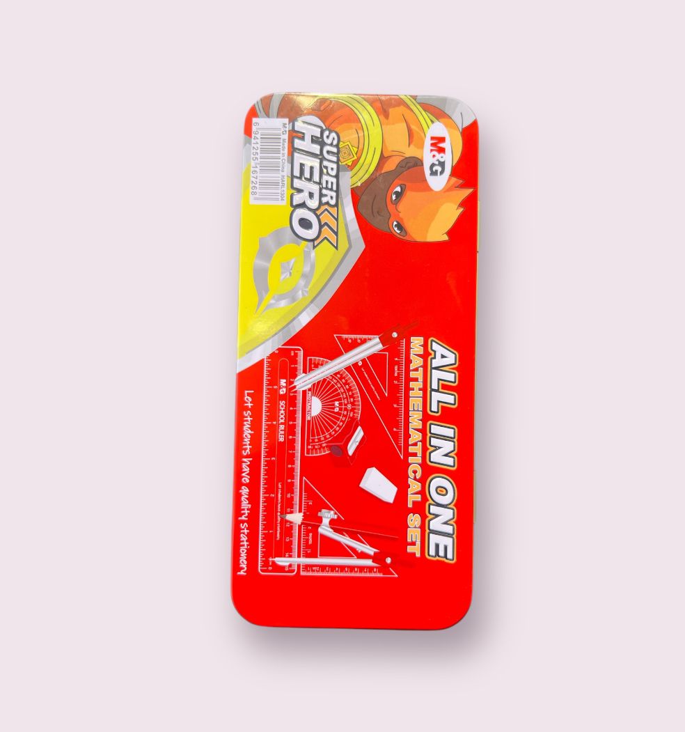 Ensemble mathématique 9 pcs