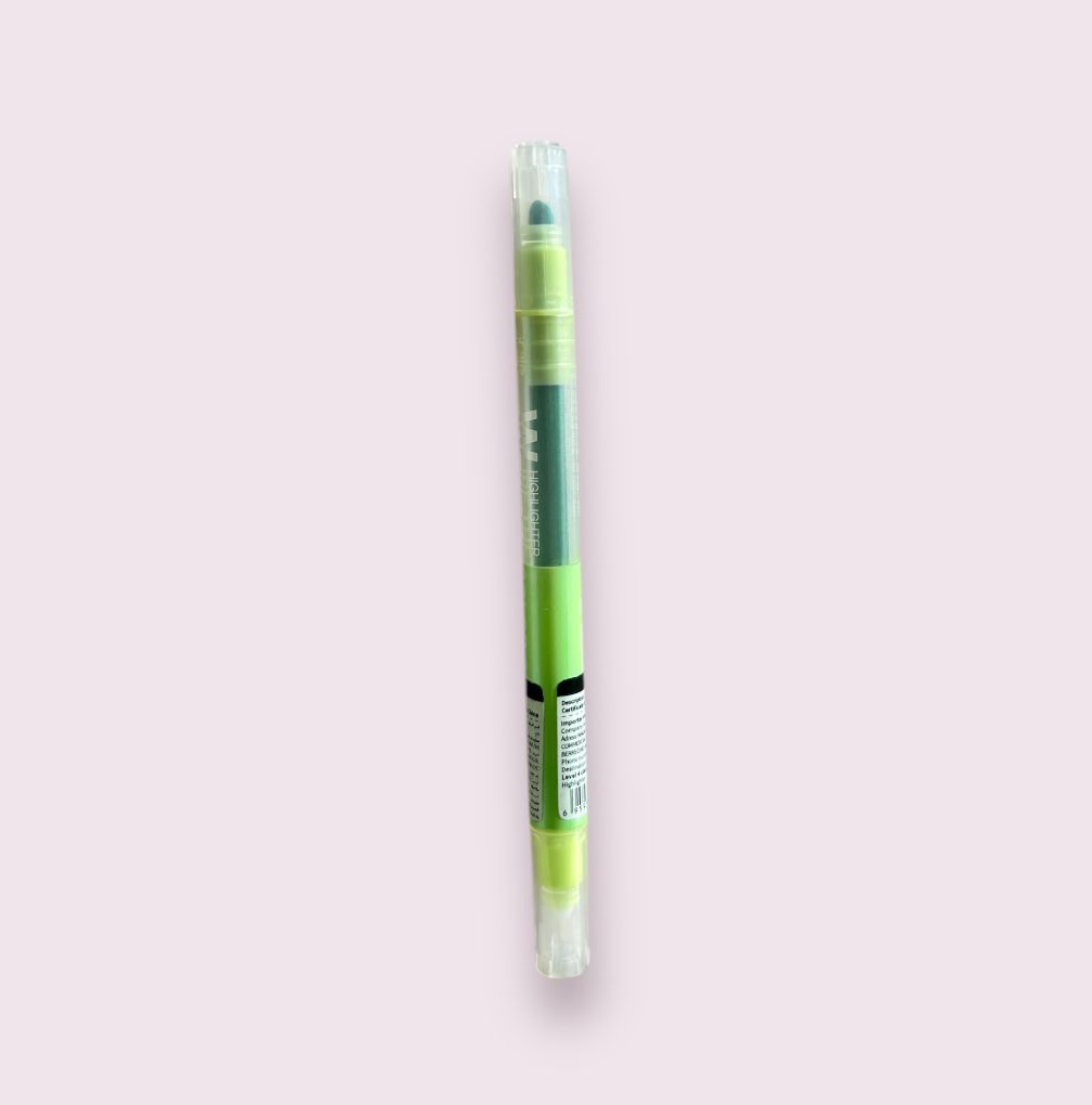 Stylo fluorescent effaçable - vert clair