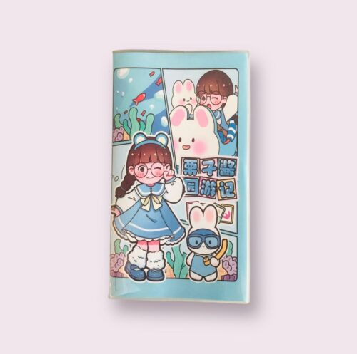 Carnet a couverture plastique