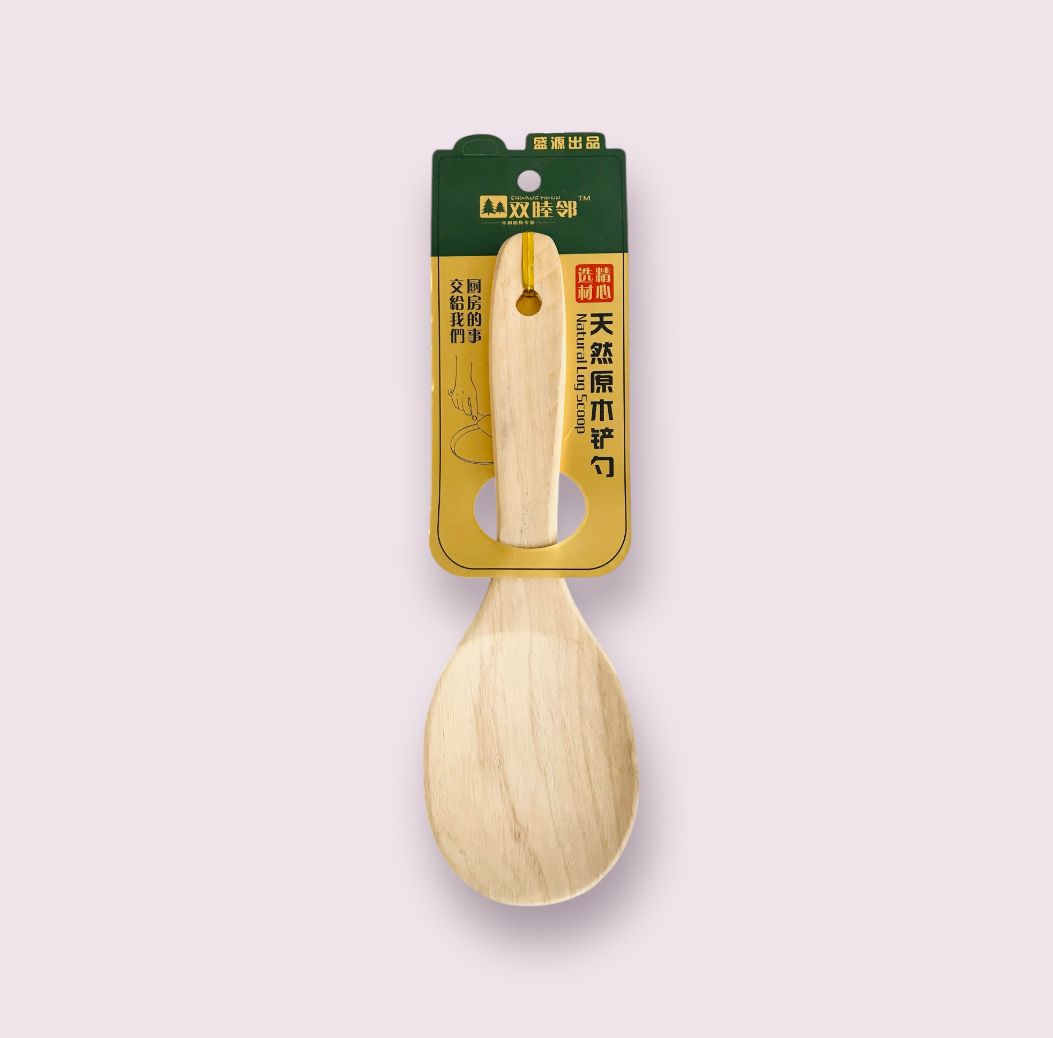 Pelle à riz non laquée
