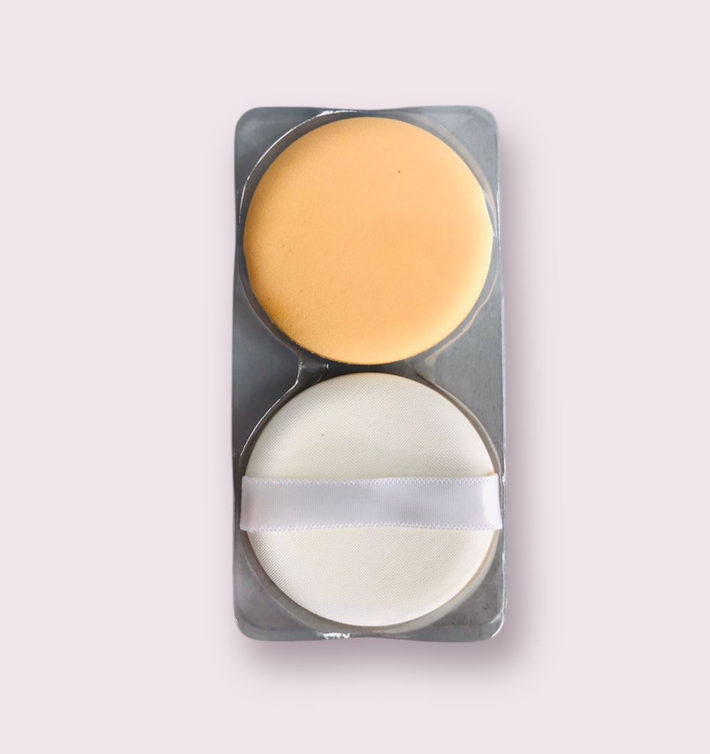 Houppette a poudre Makeup Fuli-2pcs