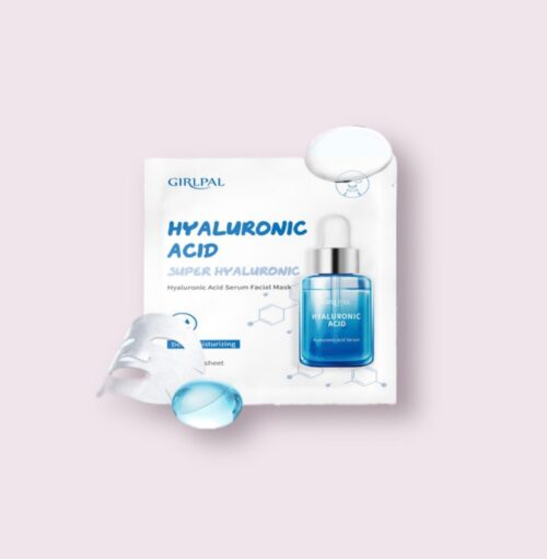 Masque visage au sérum a l'acide hyaluronique