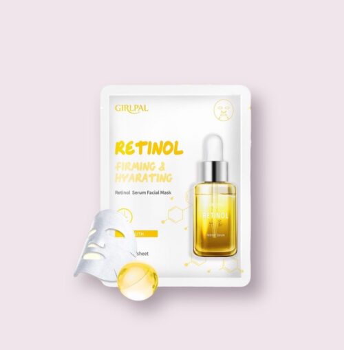 Masque visage au sérum rétinol