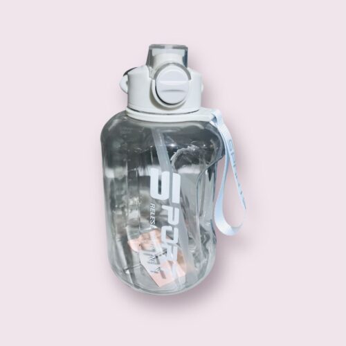 Bouteille en plastique à double poignée résistant a la chaleur de grande capacité