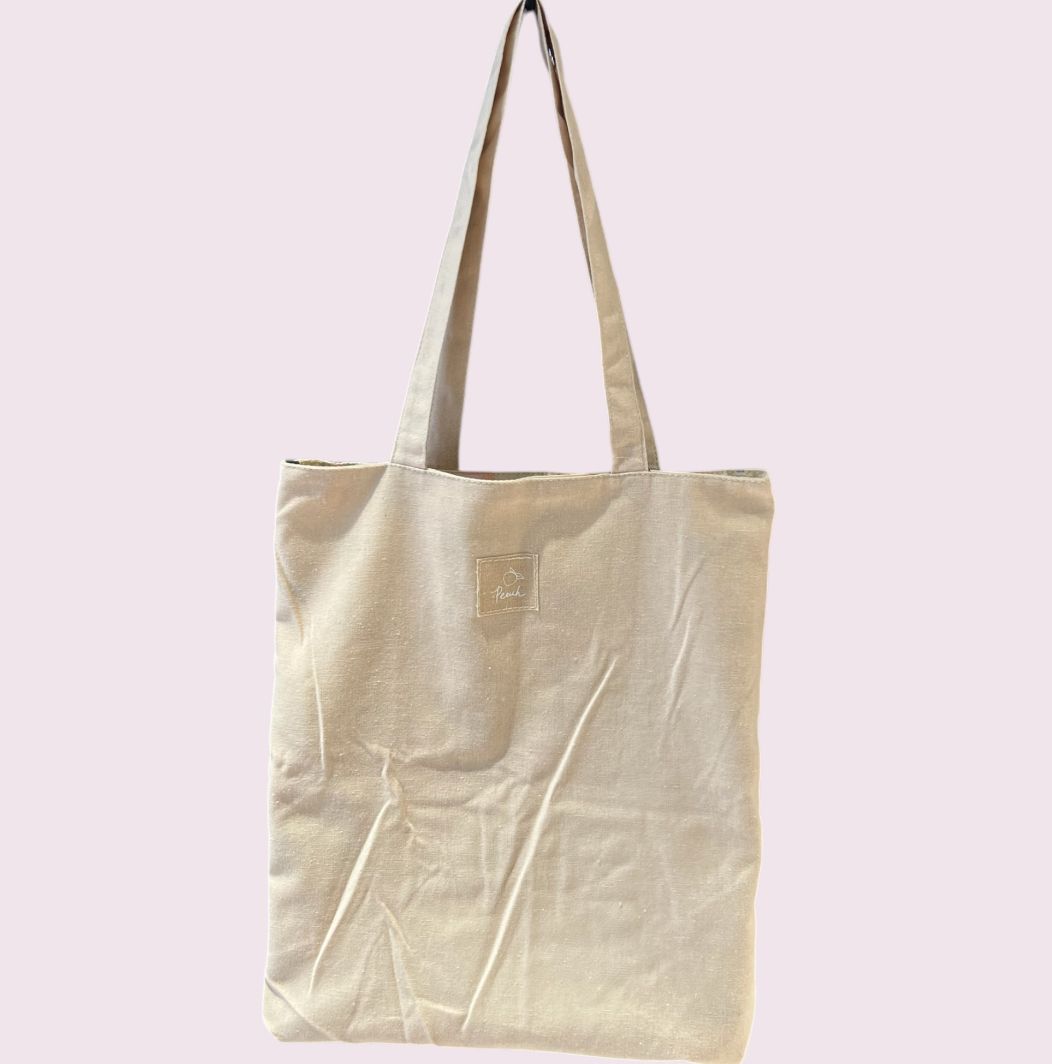 Sac de shopping en coton - Orange (Orange)