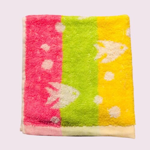 Serviette carrée petit poisson 34*34