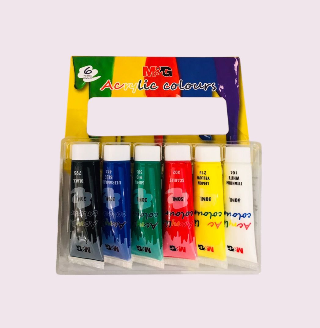 12 Tubes de peinture