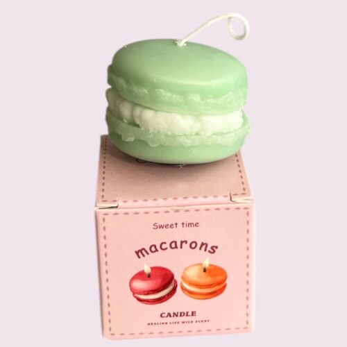 Bougie parfumée macaron