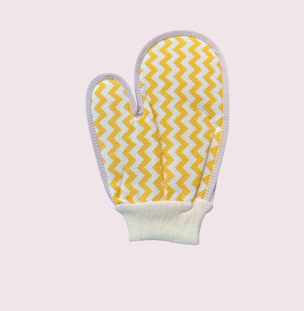 Gant de bain sable moyen