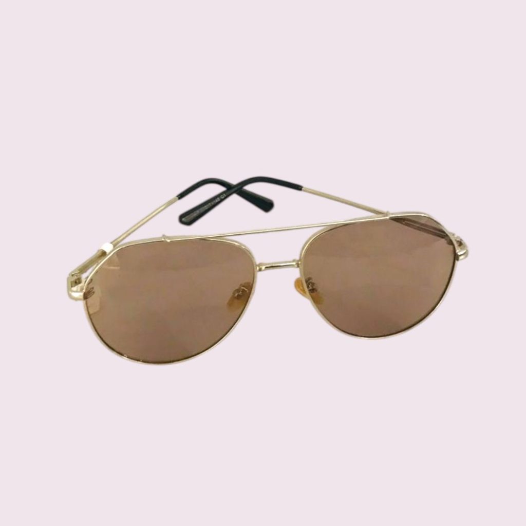 Lunettes de soleil Polarisant homme tendance - Beige