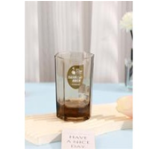 Verre octogonale
