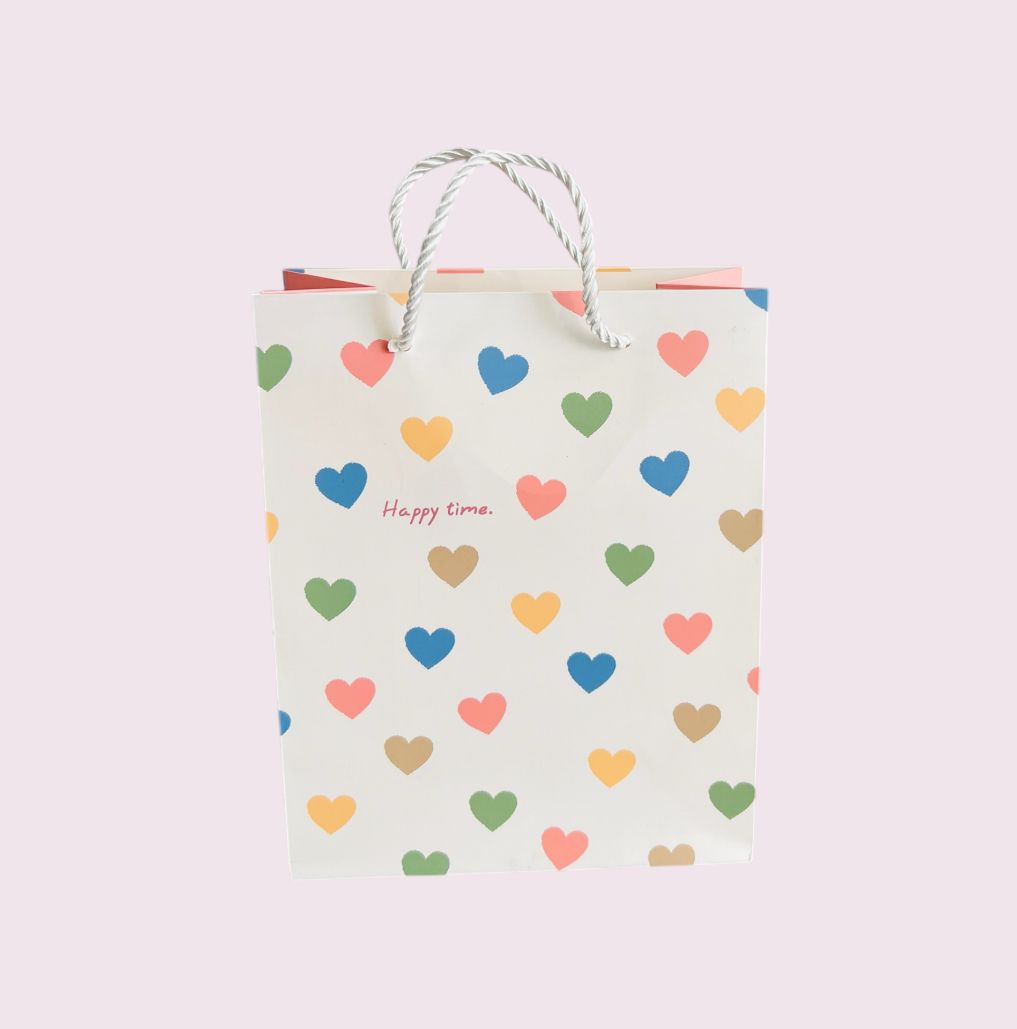 Sac cadeau vertical moyen Love - 397
