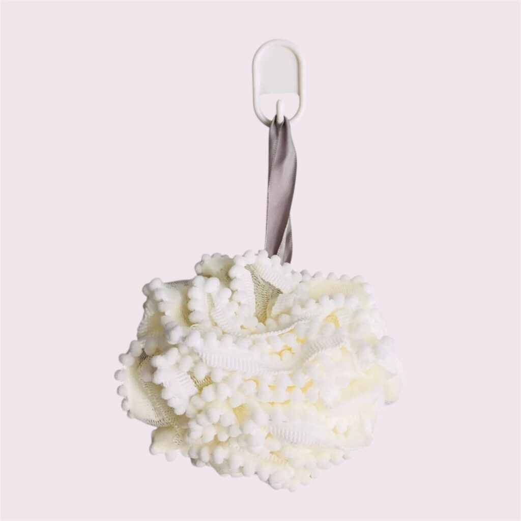 Boule de douche en dentelle
