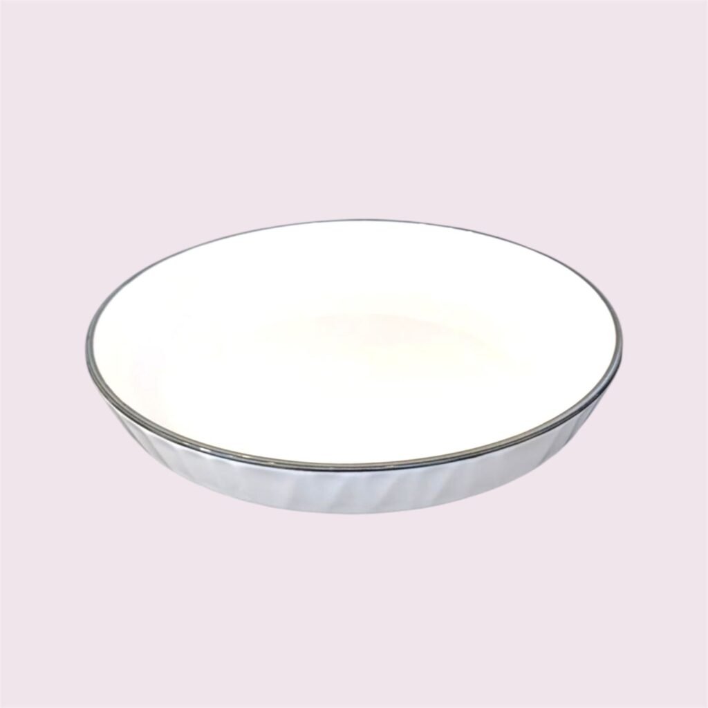Assiette en verre 18 cm