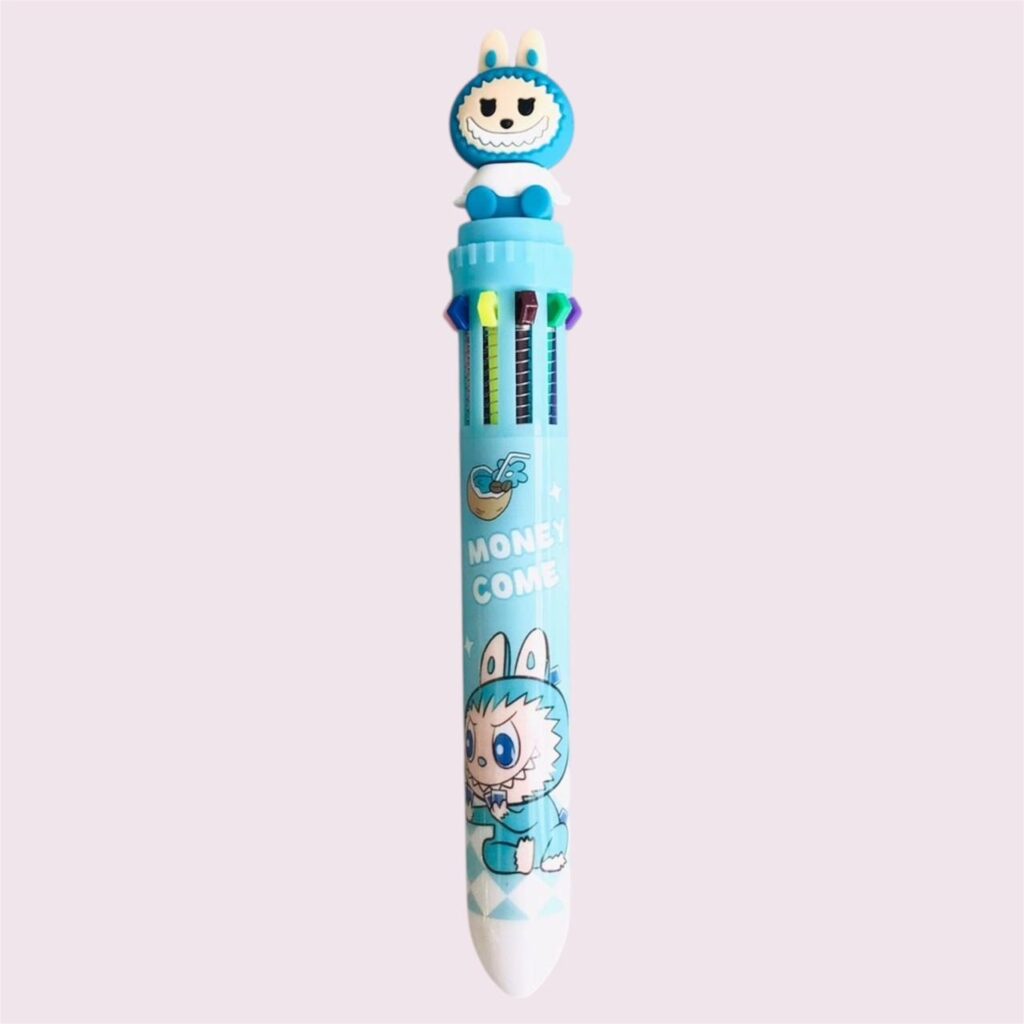 Stylo à bille dix couleurs