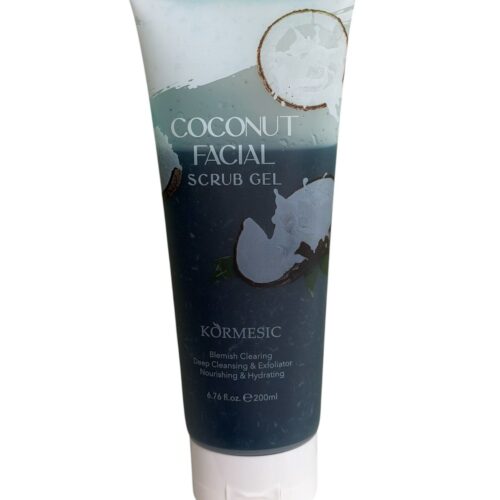 Facial scrub gel