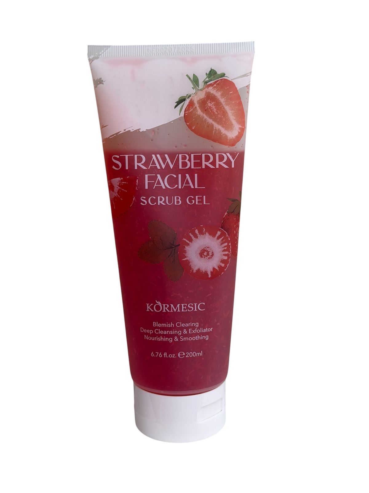 Facial scrub gel